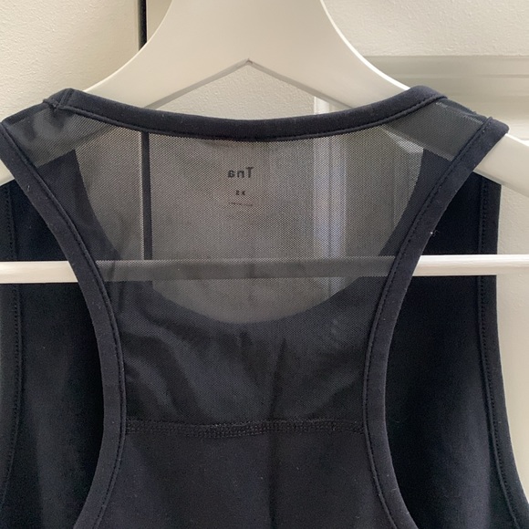Aritzia TNA Black Mesh Top Size XS - Picture 5 of 6